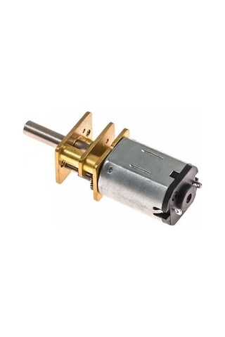 6v 12mm 100 Rpm Redüktörlü Mikro Dc Motor