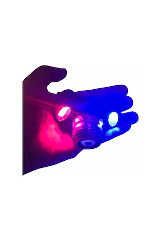 Çakarlı Bisiklet Lambası Şarjlı Ön Far Bisiklet Lambası Usb Şarjl