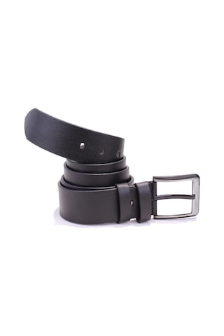 Dagoster DMK26-456 Siyah 4.5 CM Suni Deri Erkek Kemer Siyah