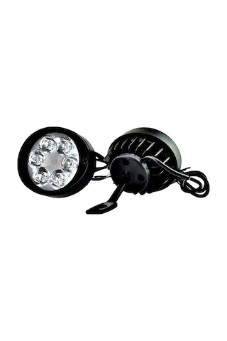 Didadodo 2 Adet Set Motosiklet Far Sis Lambası 6 Led 12v-85v Ön Kafa Lambası
