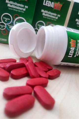 Ledavit Multivitamin Ve Mineral 30 Tablet