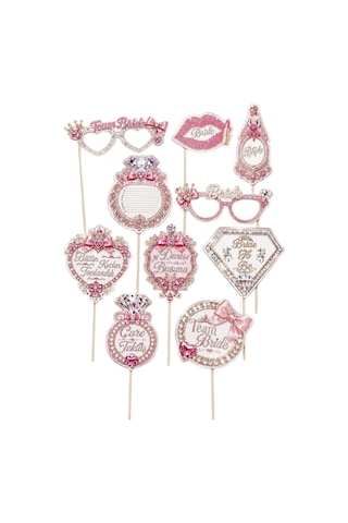 Bride To Be 10'lu Konuşma Balon Seti 18+ Yaş Bride To Be 10'lu Konuşma Balon Seti 18+ Yaş