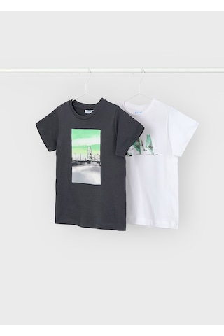 Mayoral Erkek Çocuk 2'li T-shirt 3049m Antrasit
