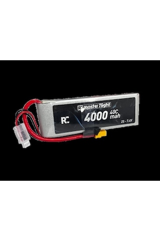 Masterflight 7.4v Li-po Pil - 4000mah 40c 2s Lityum Polymer Batarya