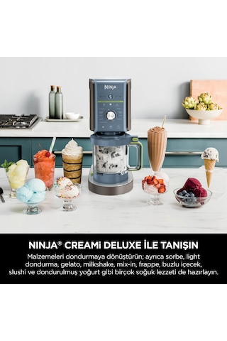 Ninja Creami Deluxe 10 in 1 800 W Dondurma Ve Frozen Makinesi