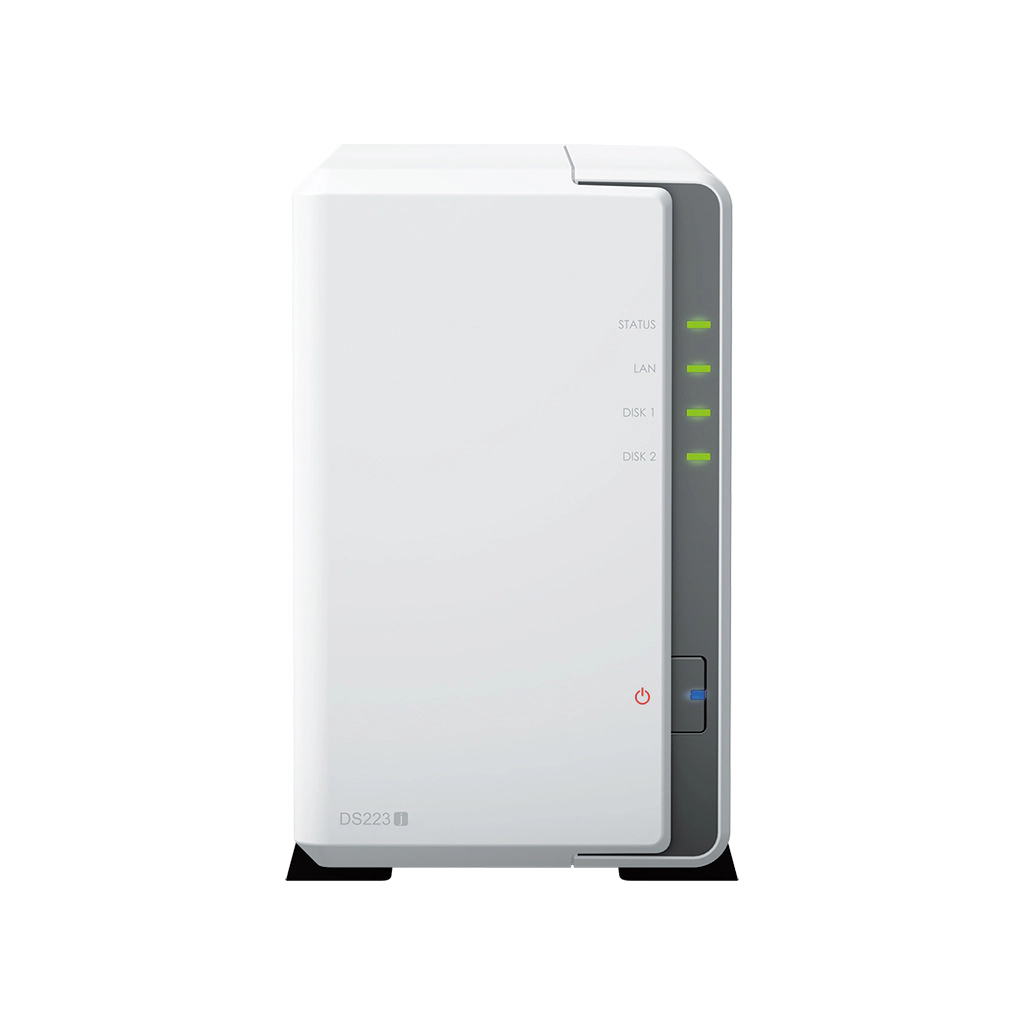Synology Ds223j 1 Gb 2 Yuvalı 108 Tb Destekli Nas Depolama Ünitesi