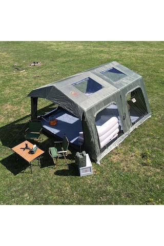 Shufa Galaksi 13.68 M² Şişme Çadır 380x360x220cm Y Çok Renkli