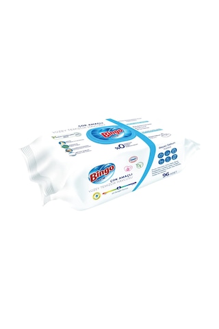 Bingo Clean Yüzey Temizlik Havlusu 96 Yaprak Beyaz Sabun 2 Li