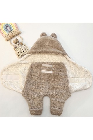 Rokeff Wellsoft Dış Kundak 0-6 Ay Bej-Krem Bej - Krem