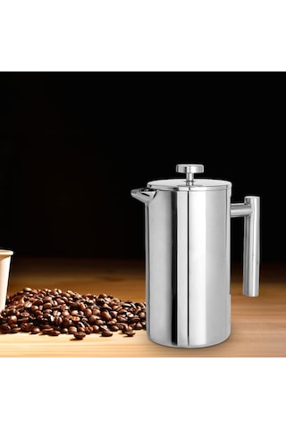 Suntek Magideal Kahve French Press Pot 800 ML Gri