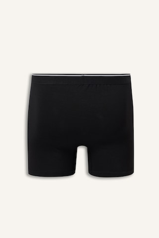 Defacto Regular Fit Ekose Desenli Beli Lastikli 3lü Boxer I2275ax26aubk81 Siyah-bk81