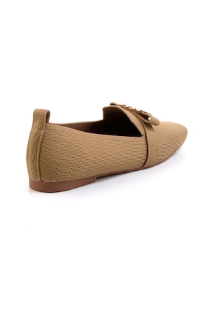 Bambi Taba Kadın Loafer Ayakkabı K01327020382 Taba