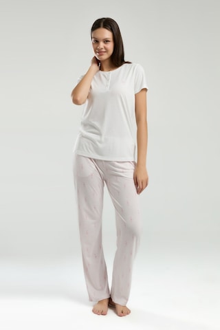 Arnetta Kadın Krem Pijama Takımı Ar3254-s-v1 Krem