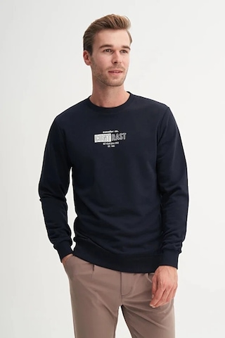 Cazador Slim Fit Mevsimlik 3 İplik Pamuk Karışımlı Sweatshirt-54160 Lacivert