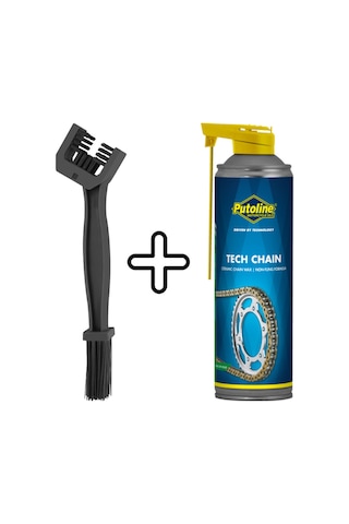 Putoline 500 Ml Tech Chain Zincir Yağı + Temizleme Fırçası