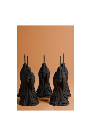 10 Cm Boyutunda Yüzüklerin Efendisi Temalı Nazgul Figür Seti