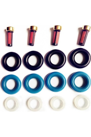 Tenfowee Mazda 6 Yakıt Enjektörü Tamir Seti - 0280156154 Parça Numaralı - 4 Filtre Ve O-ring Dahil