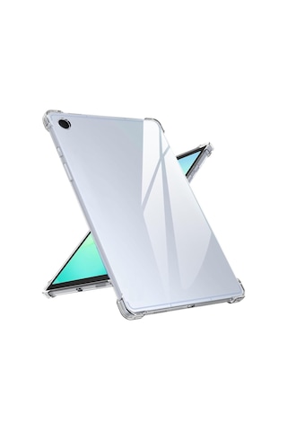 Samsung Galaxy Uyumlu Tab A11 8.7inç Kılıf Darbelere Dayanıklı Şeffaf Kapak X133 X135 135f Kılıf