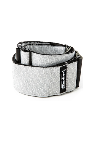 Jim Dunlop D6712 Jacquard Cube Hatch Light Grey Gitar Askısı