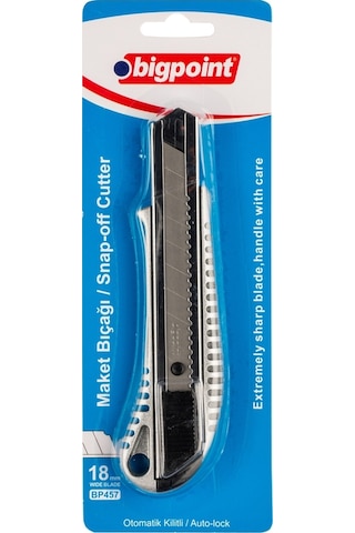 Bigpoint Maket Bıçağı Metal Geniş Bp457 Falçata Bıçağı Bıçak