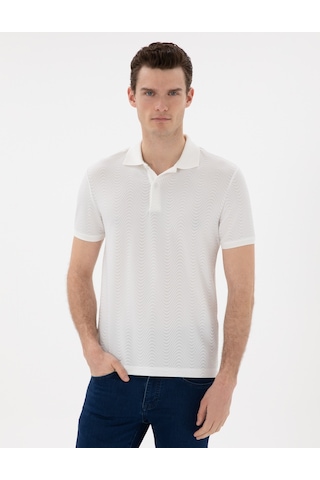 Pierre Cardin Erkek Beyaz Tişört 50310233-vr013 Beyaz