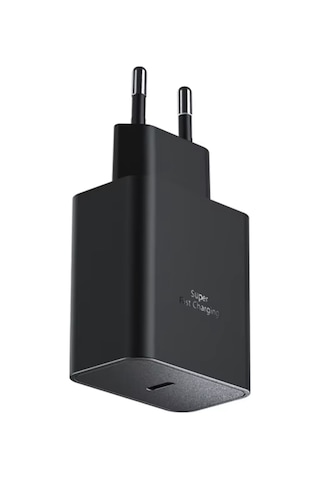 45w Ultra Hızlı Şarj Başlığı Adaptör Type-c Tüm Tablet Ve Telefonlara Uyumlu Adaptör Siyah