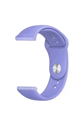 Forzacase Huawei Watch Gt2 42 Mm İle Uyumlu Yumuşak Jel Şık Silikon Kordon Kayış - Fc876 Lila