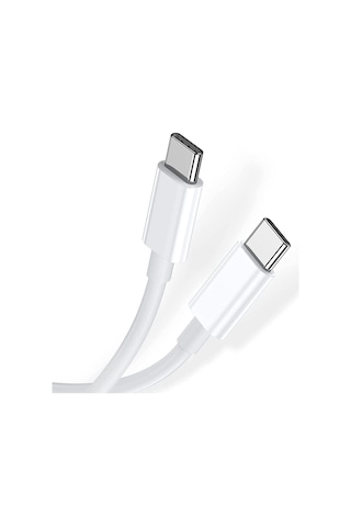 Huawei Matebook Pro Uyumlu /d/e/d14/d15/13 Usb-c Usb-c 20v/3a 65w 2 Metre Hasır Örgülü Şarj Kablosu Senalstore