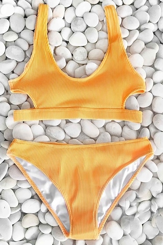Angelsin Özel Kumaş Bikini Takım
