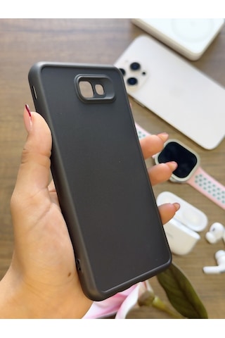Samsung Galaxy J7 Prime Uyumlu Kamera Korumalı Darbeye Dayanıklı Renk Atmayan Keep Silikon Kılıf Siyah