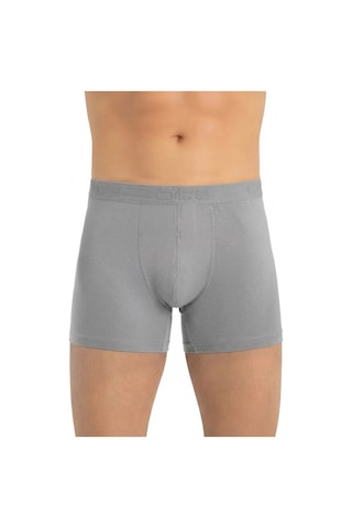 Öts Erkek Modal Boxer Modal Esnek Ve Konforlu 2641 Gri