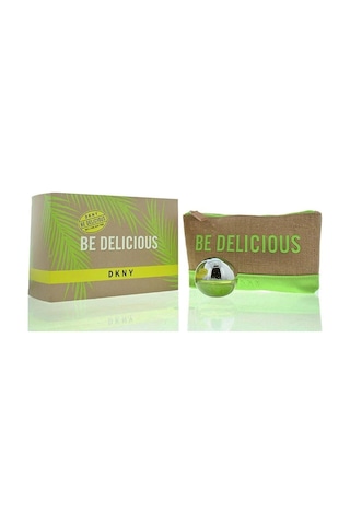 Dkny Be Delicious Edp 30 Ml + Makyaj Çantası Kadın Parfüm Seti Çiçek