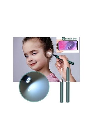 Flybuy Kablosuz Kulak Endoskop - Doktor Kontrolü İçin, Wifi Hd, Usb Şarjlı