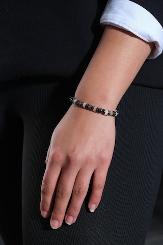 Ssilhoutte Doğaltaş Sertifikalı Rodonit Ve Pembe Kuvars Kadın Erkek Doğal Taş Hediye Bileklik,bijuteri Bileklik Çok Renkli