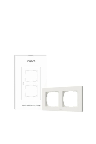 Aqara Anahtar Çerçevesi 2'li Beyaz Fe-x01d-b 1