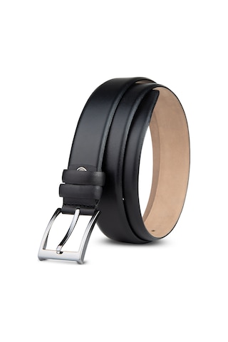 Goay Classic 3.5 cm Erkek Siyah Açma Deri Kemer (7012)