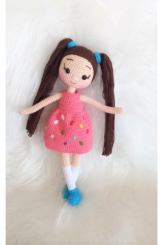 Sofia Bebek Amigurumi Organik Oyuncak