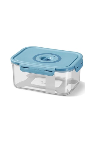 Primanova Seoul Taze Ürün Saklama Kabı 1300 Ml - 20 X 14 X 9 Cm Mavi