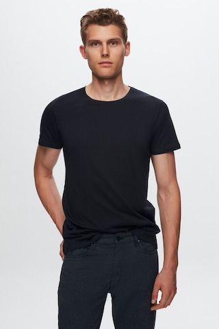 D's Damat Slim Fit Bisiklet Yaka %100 Pamuklu Nefes Alabilen T-shirt 4HC141996753M - Lacivert