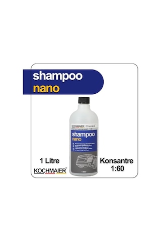 Nano Cilalı Oto Şampuanı 1:60 Konsantre Ph Nötr Seramik Kaplama Ve Ppf Uyumlu, Nano Teknoloji Lotus Etkisi, Kostiksiz Profesyonel Araç Yıkama Şampuanı 1 Litre