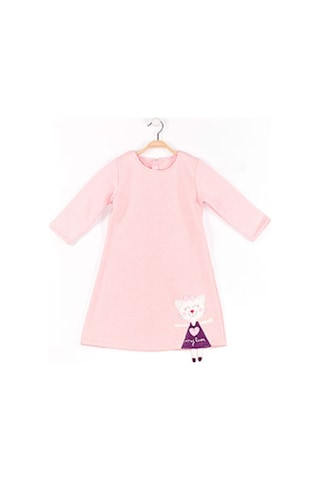 Denokids Yaramaz Kedi Elbise Çok Renkli