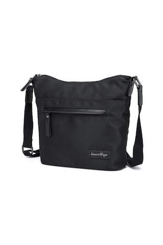 Smart Bags Twill Dimi Kumaş Postacı Kadın Çantası 3327 Siyah