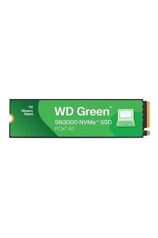 Wd 500gb Green Sn3000 Wds500g4g0e 5000- 4100mb/s M2 Nvme Gen4 Disk