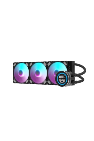 Aıgo Dn360d Argb 360mm Siyah Sıvı Soğutma Göstergeli