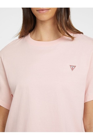 Guess Kadın Tişört-w4yı05k8hm0 Blush Cotton