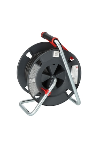 Brennenstuhl Profesyone Serisi 5 Soketli Sigorta Şalterli Ip44 Lisanslı 25 Metre Makaralı Kablo H07rn-f 3g1.5