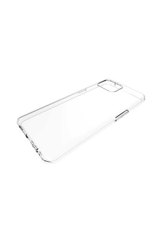 Noktaks - Oppo Reno 4 Lite Uyumlu - Kılıf Şeffaf Soft Slim Fitt Süper Silikon Kapak - Şeffaf