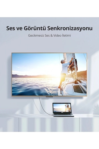 Ugreen 4k Hdmı Kablo, 1 M, Siyah, 10115