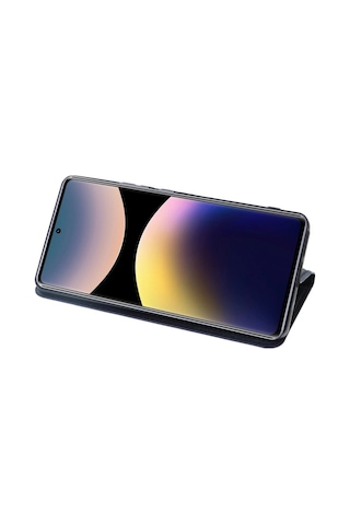 Xiaomi Redmi Note 14 Pro 4g Kılıf Trend S Plus Kapaklı Kılıf - Taba Düz Renkli