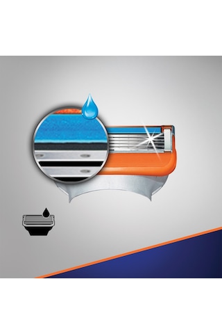 Gillette Fusion 8'li Yedek Tıraş Bıçağı Karton Paket